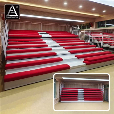 格納式観覧席 伸縮式座席