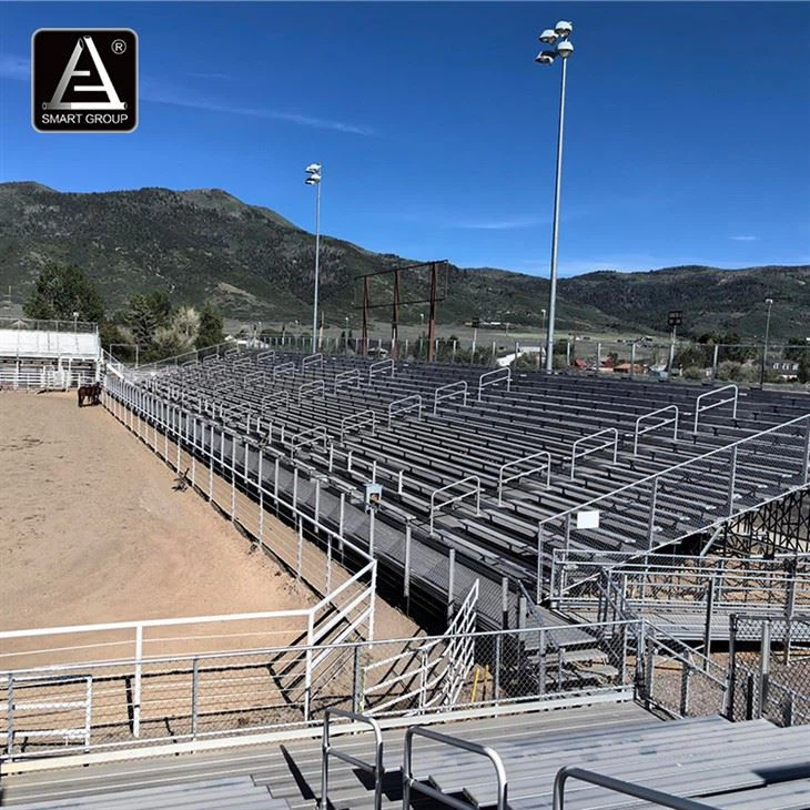 USA Portable Elevated Beach Grandstand Seating Aluminium Bleachers Seats