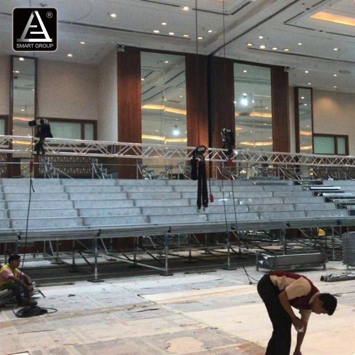Steel Scaffolding Grandstand for Indoor Multipurpose Halls