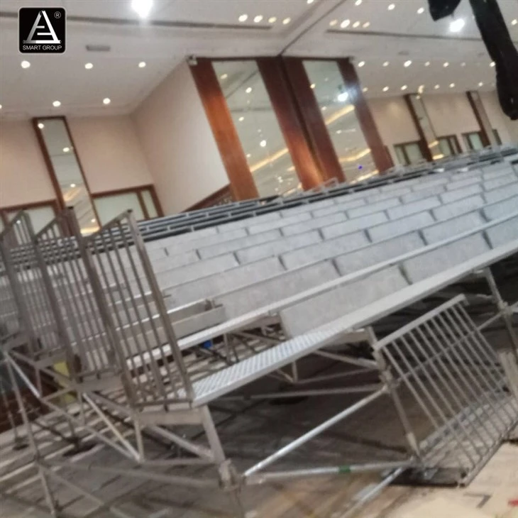 Steel Scaffolding Grandstand for Indoor Multipurpose Halls